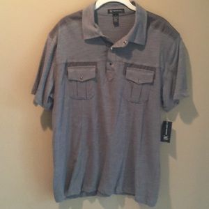 Men's short sleeve collared shirt